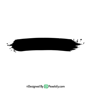 black paint brush png creative line, transparent