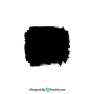 black paint brush png for web use,