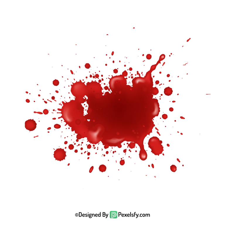 Blood Splatter PNG for Graphic Design,transparent background