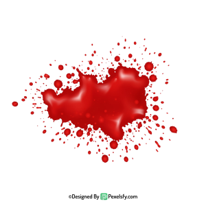 Bloody Drip Blood Splatter PNG,transparent background