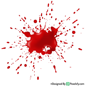 Blood Splatter PNG for Backgrounds,transparent background