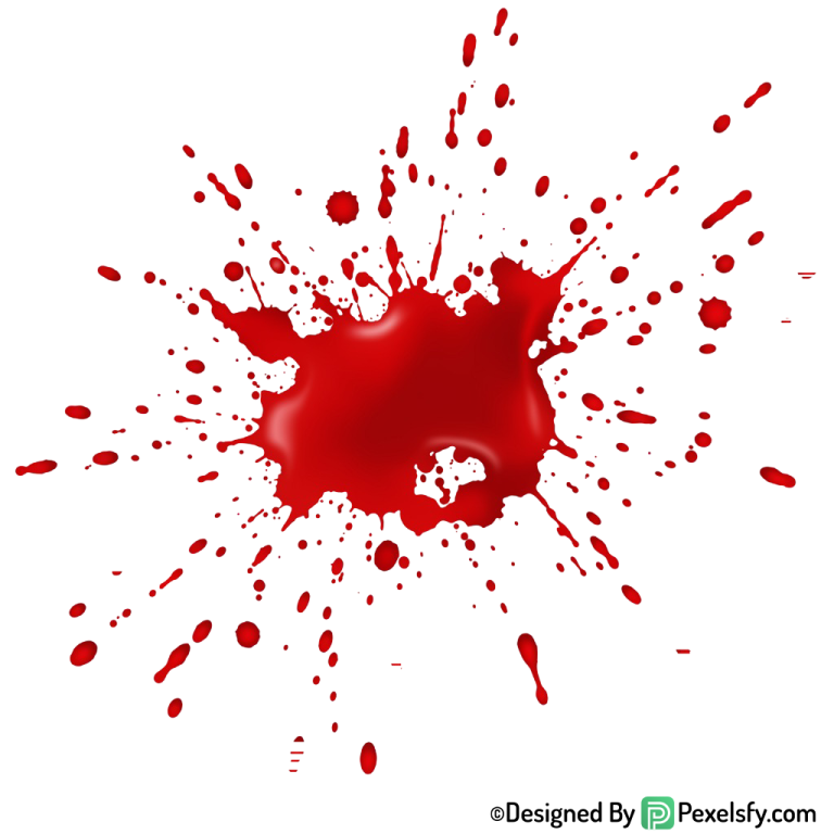 Blood Splatter PNG for Backgrounds,transparent background