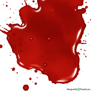 Blood Splatter PNG for Crime Scenes,transparent background