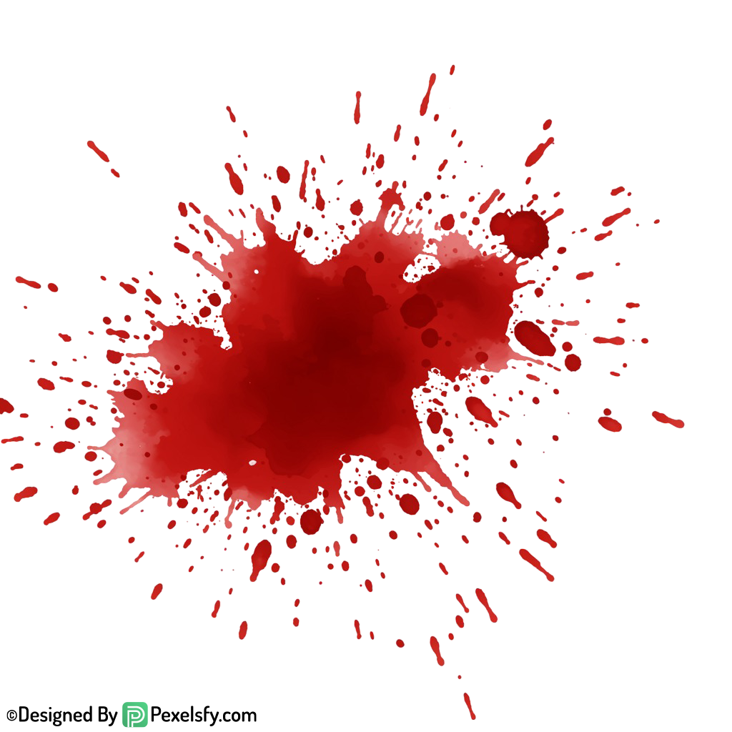 Blood Splatter PNG Grunge Overlay,transparent background