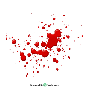 Blood Splatter PNG for Photo Editing,transparent background