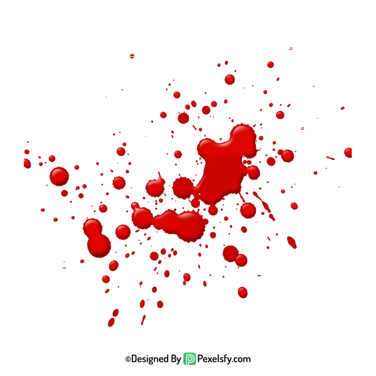 Blood Splatter PNG for Photo Editing,transparent background