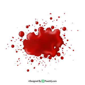Blood Splatter PNG Splash Graphic,transparent background