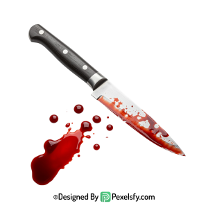 Bloody Knife PNG for Digital Art transparent