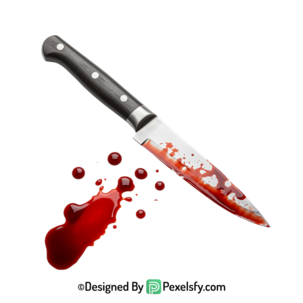 Bloody Knife PNG for Digital Art transparent