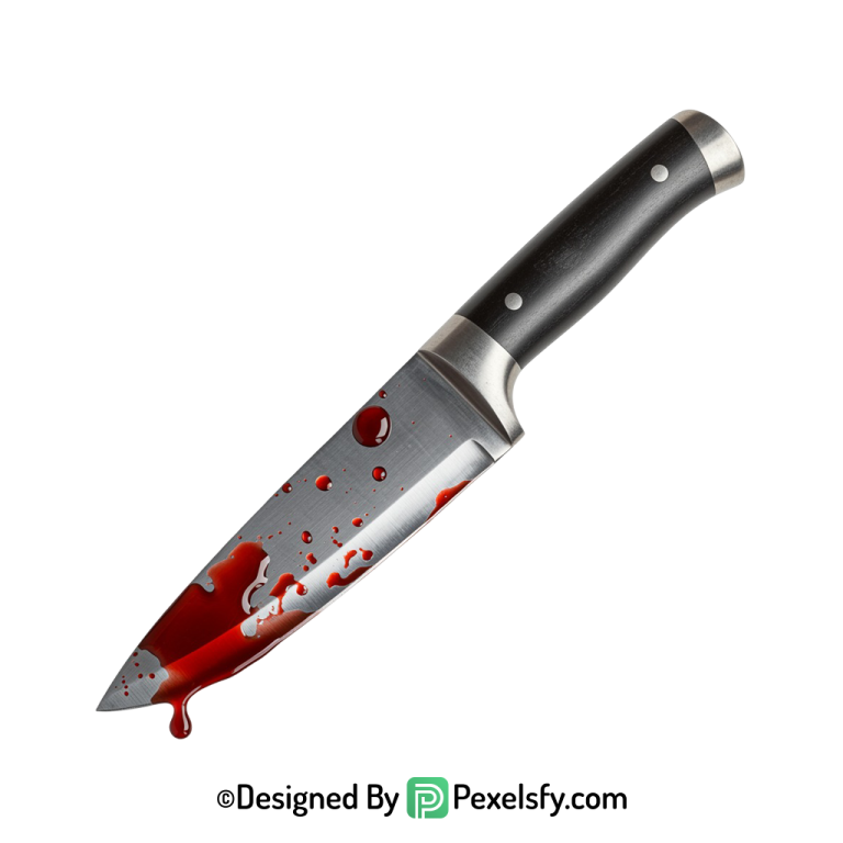 Bloody Knife PNG Horror Clipart transparent background