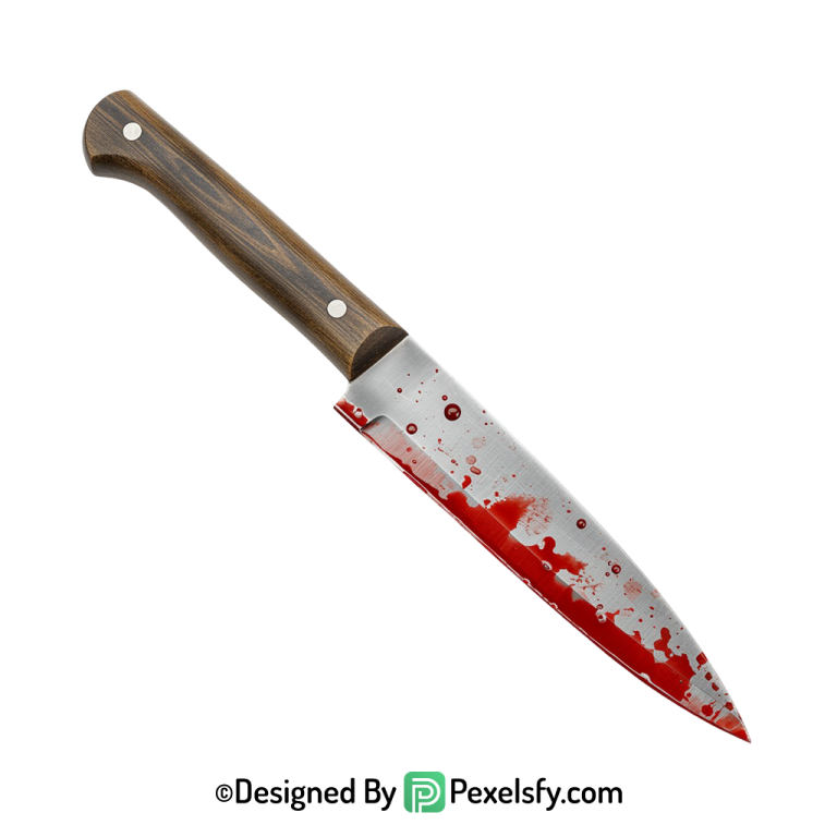 Scary Bloody Knife PNG Clipart transparent background