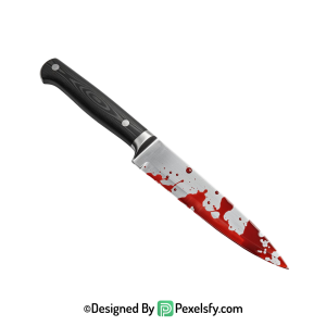 Bloody Knife PNG Isolated Object transparent background
