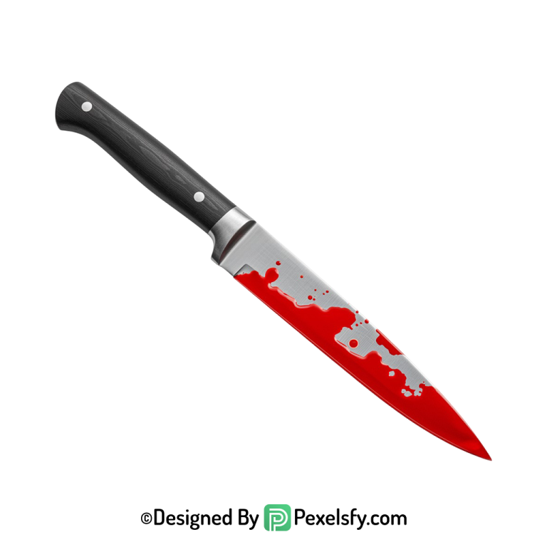 Bloody Knife PNG for Artwork transparent background