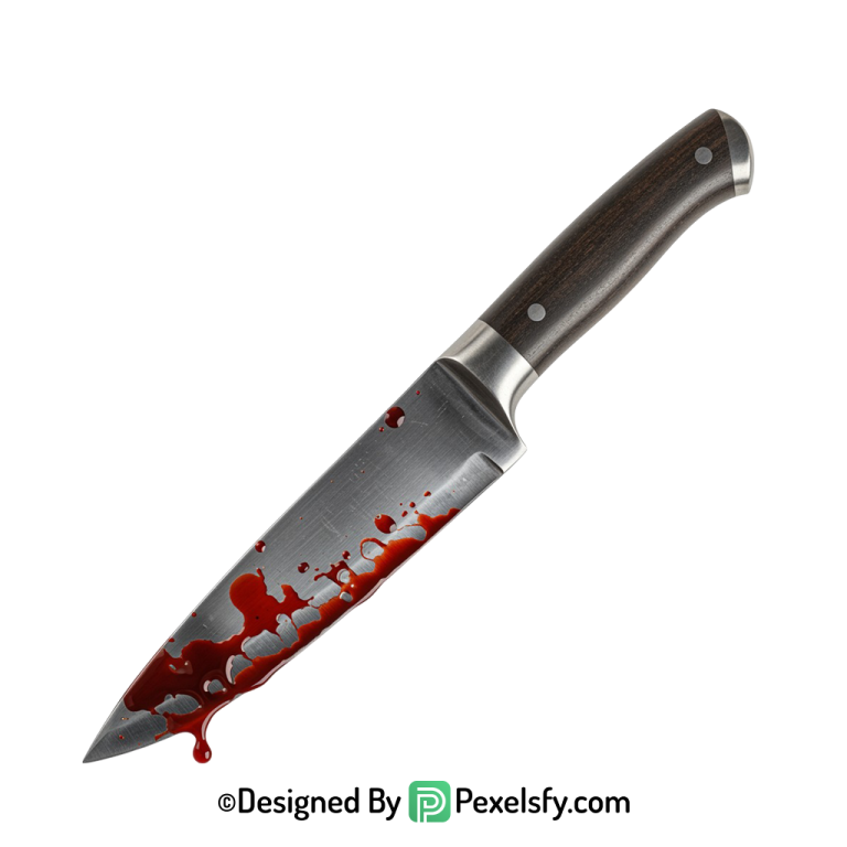 Bloody Knife PNG for Graphic Design transparent