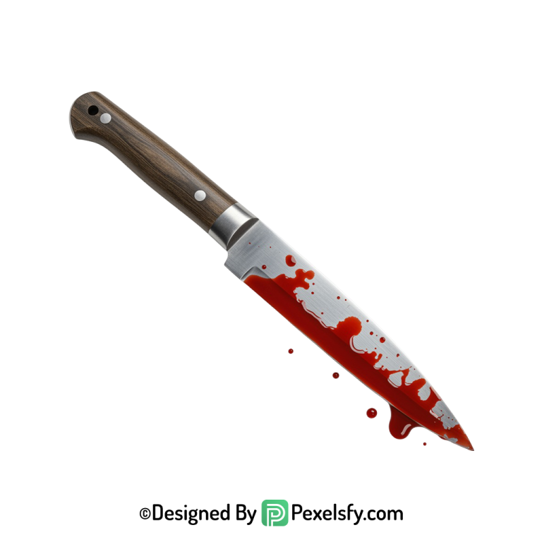 Bloody Knife PNG Transparent File transparent background