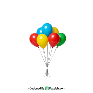 balloons png image for party banners, happy