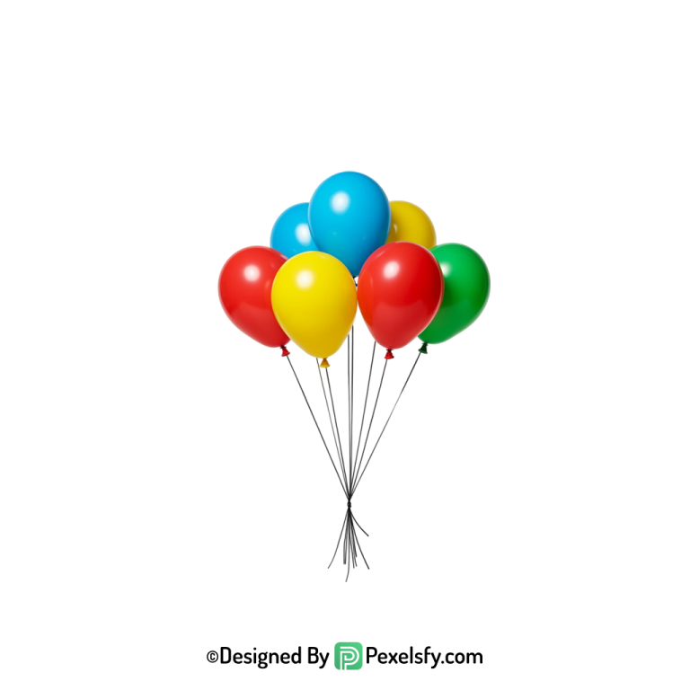 balloons png image for party banners, happy