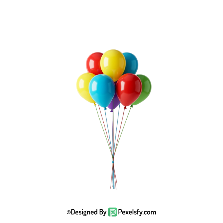 pastel balloons png image for baby shower,
