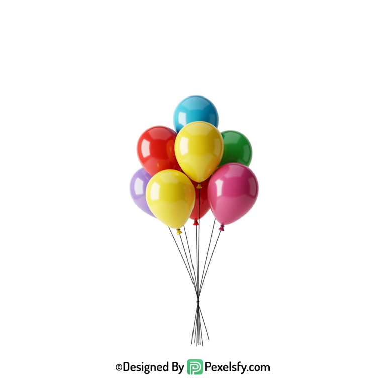 balloons png image printable graphic file, happy