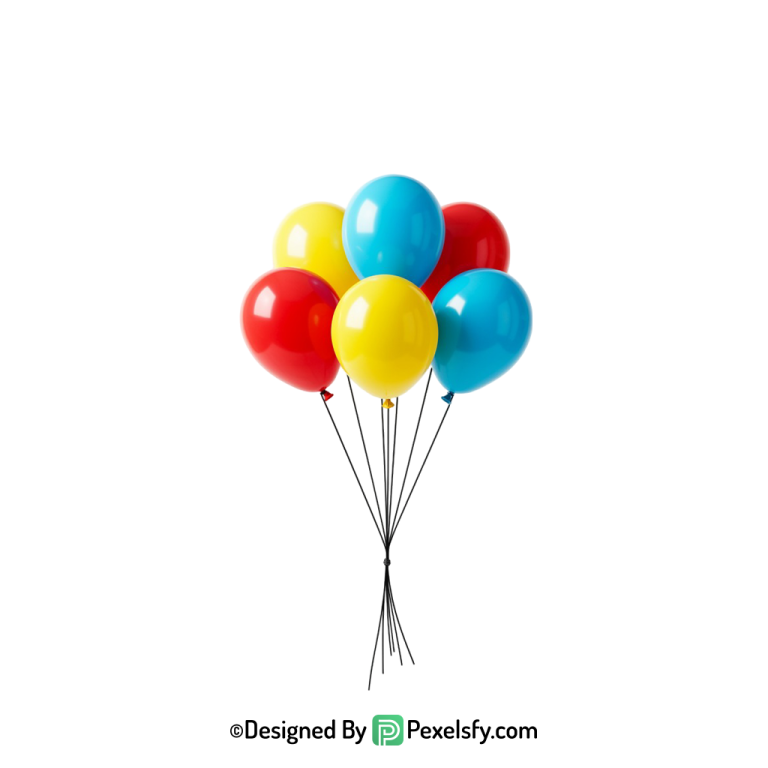 party balloons png image download free, happy