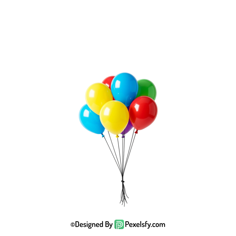 elegant balloons png image event decoration, happy