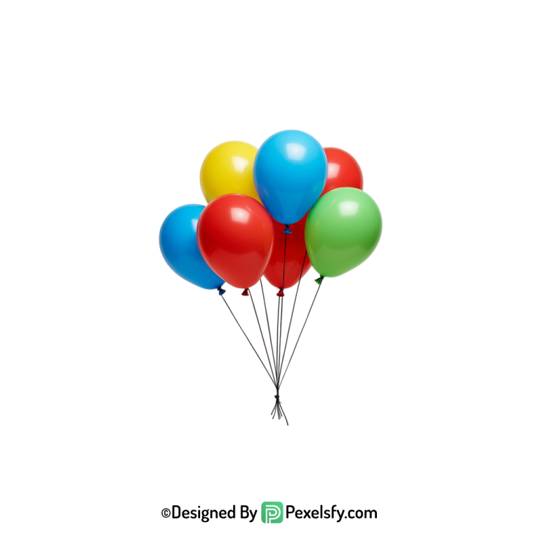 balloons png image cheerful holiday vibe, happy