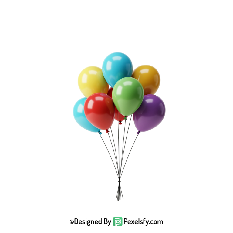 candy colour colourful balloons png background, happy