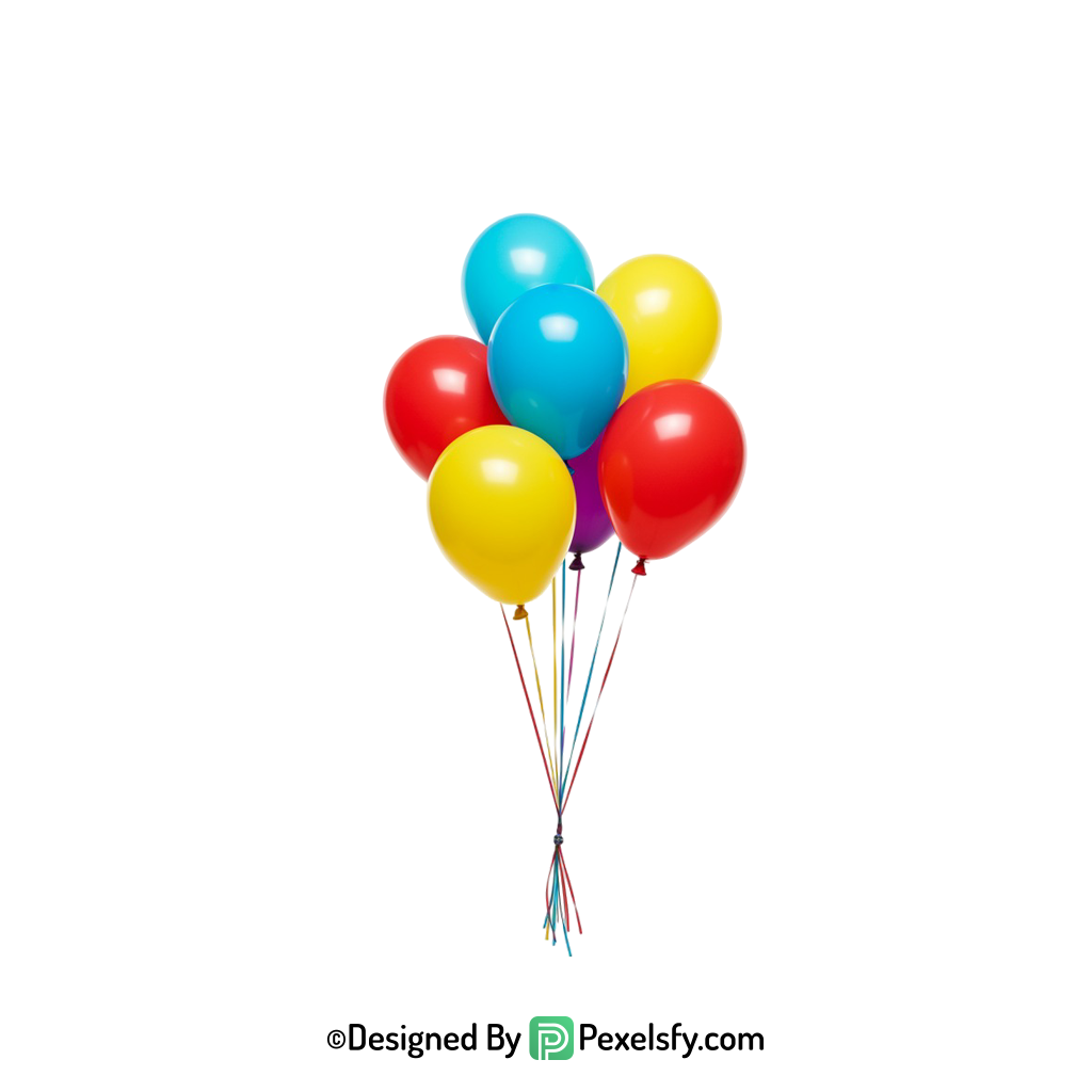 instant colourful balloons png download available, happy