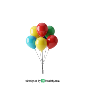 highlight celebration colourful balloons png mood, happy
