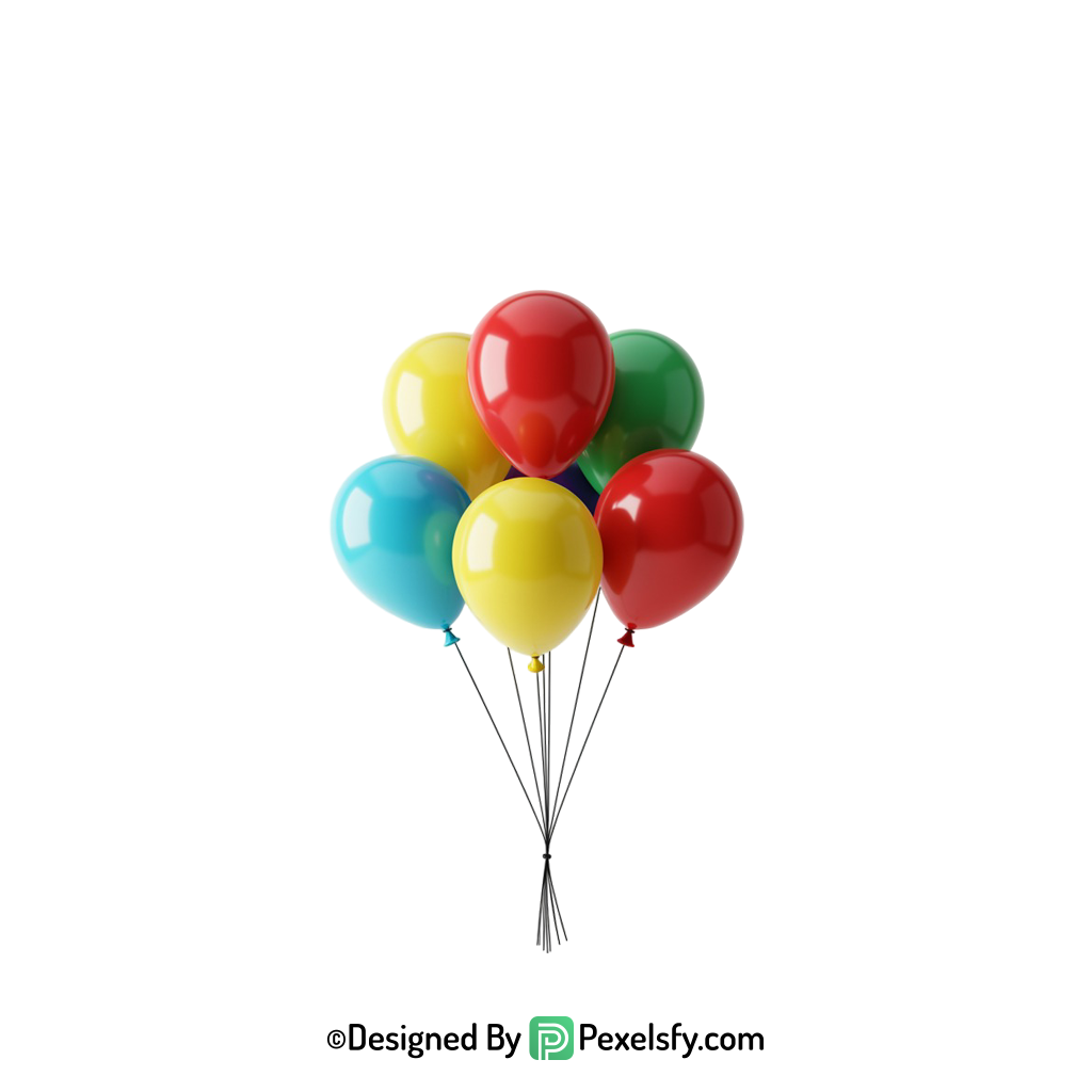 highlight celebration colourful balloons png mood, happy