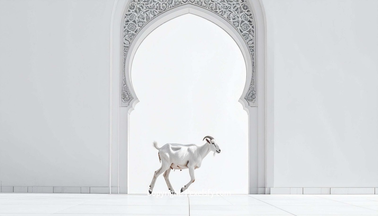 Mosque Gates Open for Eid Visitors