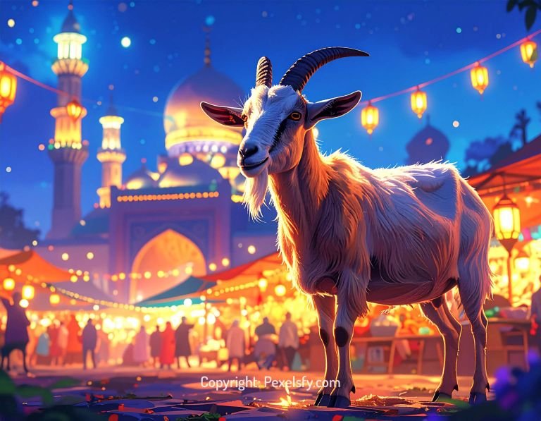 Open Sky Over Eid Gathering