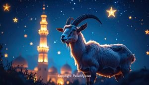 Grandmother Prepares Food for Eid Family