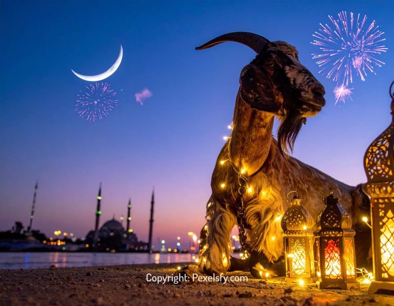 Bright Banners Signal Eid al-Adha Fest