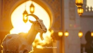 Peace Surrounds Mosque on Eid Morning