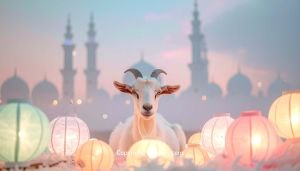 Children Paint Lanterns for Eid Night