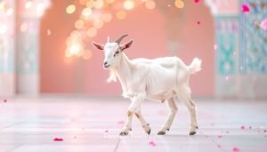 Goats Waiting in Eid al-Adha Pen