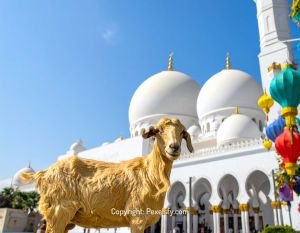 Prayers Echo from Mosque on Eid