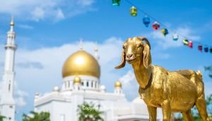 Eid al-Adha Night Lights Across Town