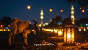 Palm Grove Mosque During Eid al-Adha