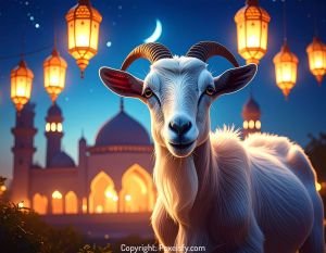 Tranquil Eid Scene with Open Fields