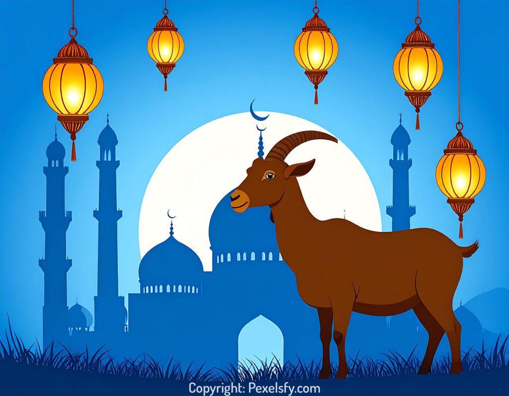 Eid al-Adha Family Gathering Outdoors