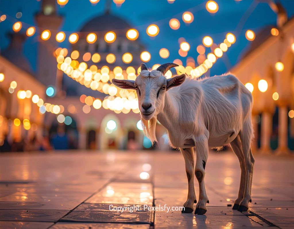 Open Fields and Mosque for Eid