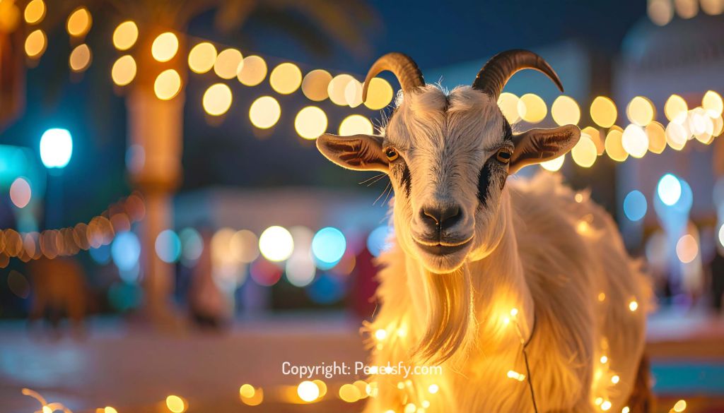 Islamic Patterns in Eid al-Adha Background