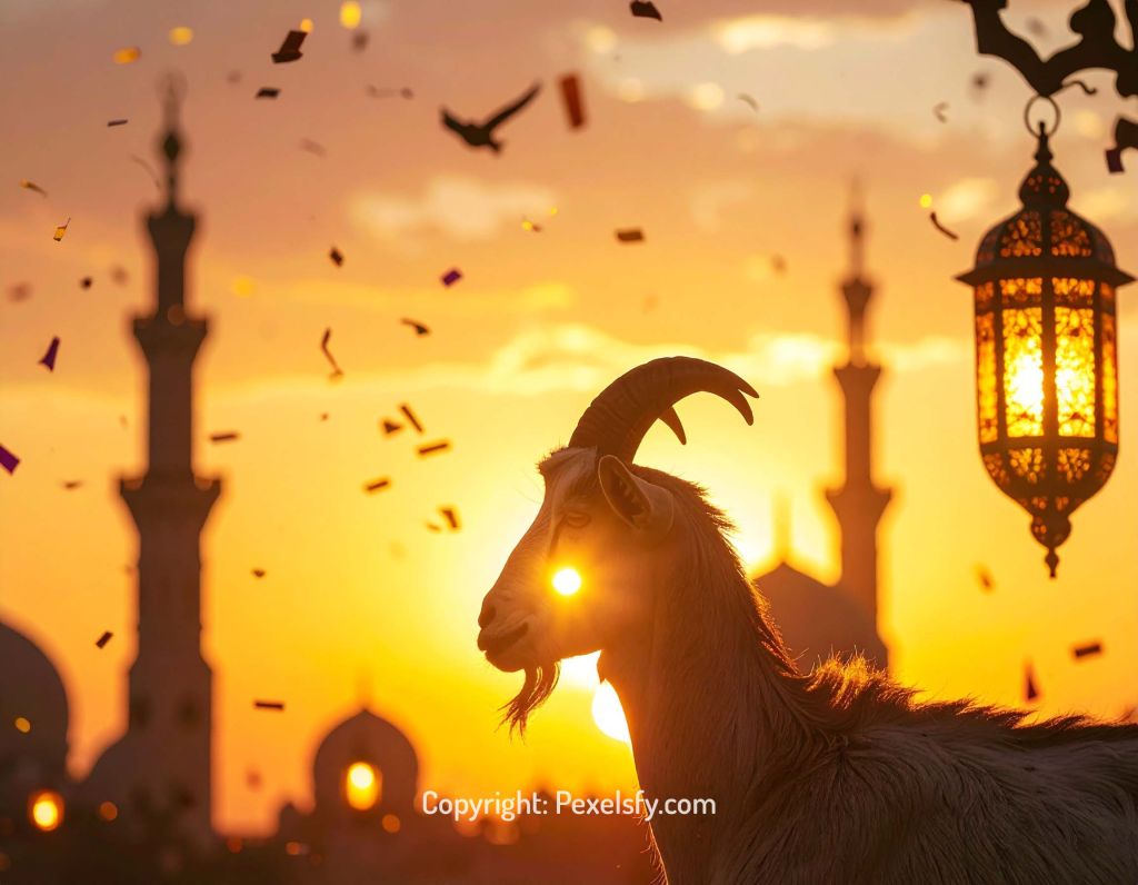Community Gathering on Eid Morning