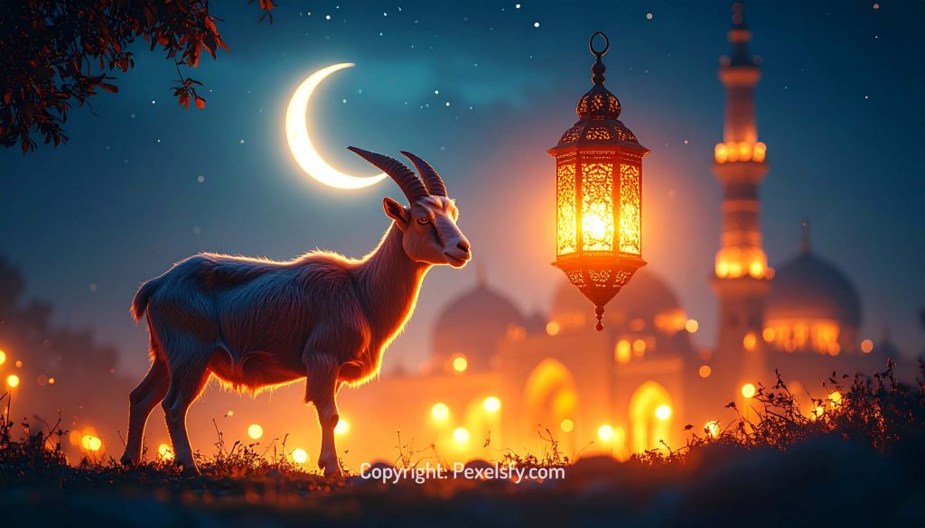 Joyful Procession on Eid al-Adha Day