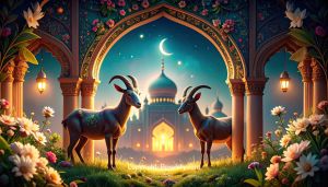 Islamic Architecture in Eid Setting