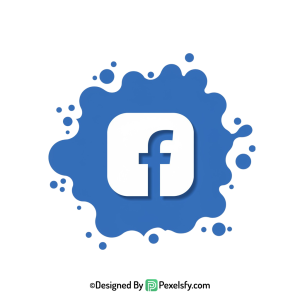 Facebook Splash Logo PNG Clipart, transparent background
