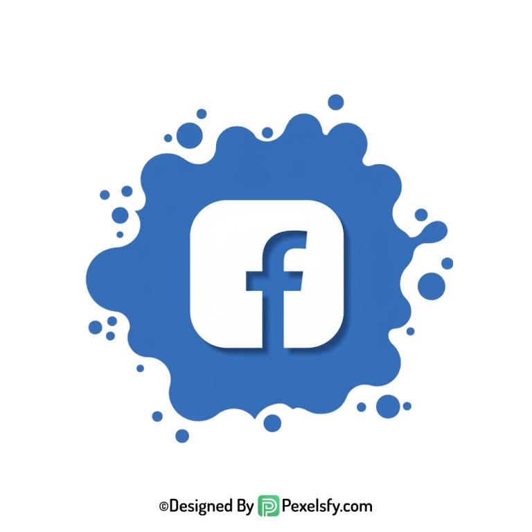 Facebook Splash Logo PNG Clipart, transparent background