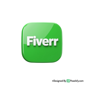 fiverr logo png transparent background, transparent background
